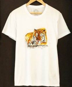 Tricou personalizat cu Portret de Tigru