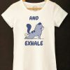 Tricou bumbac organic-And Exhale