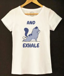 Tricou bumbac organic-And Exhale