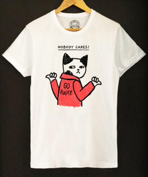 Tricou bumbac organic-Nobody Cares