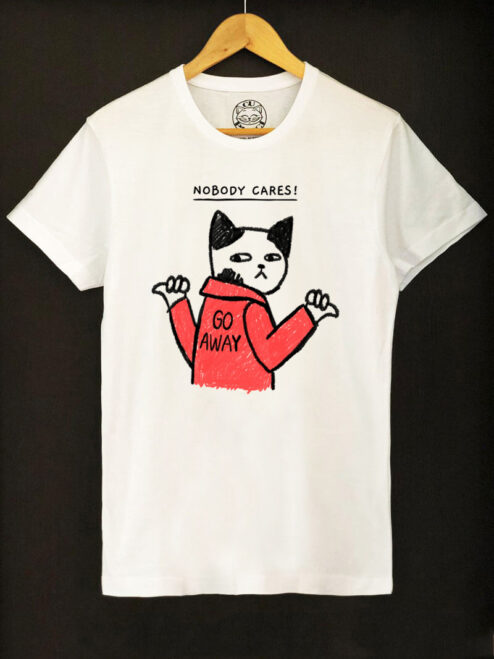 Tricou bumbac organic-Nobody Cares