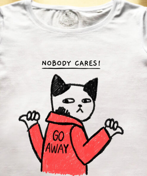 Tricou bumbac organic-Nobody Cares, Barbati