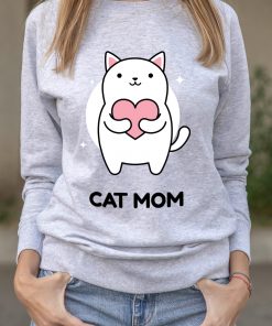 Bluza printata-Cat Mom, Femei