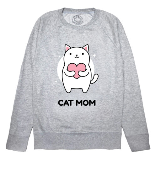 Bluza printata-Cat Mom, Femei