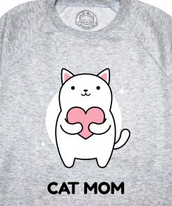 Bluza printata-Cat Mom, Femei