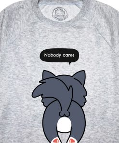 Bluza printata-Nobody Cares, Femei