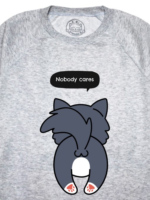 Bluza printata-Nobody Cares, Femei