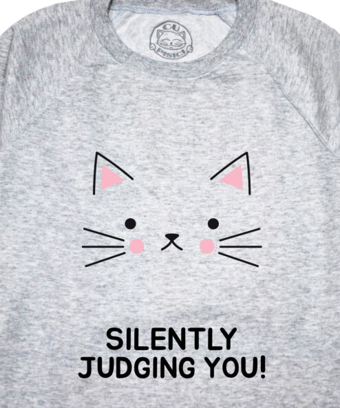 Bluza printata-Silently Judging You, Femei