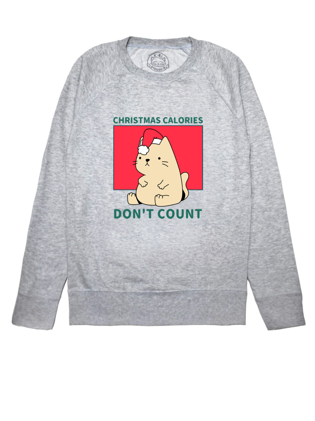 Bluza printata-Christmas Calories DON'T Count, Femei