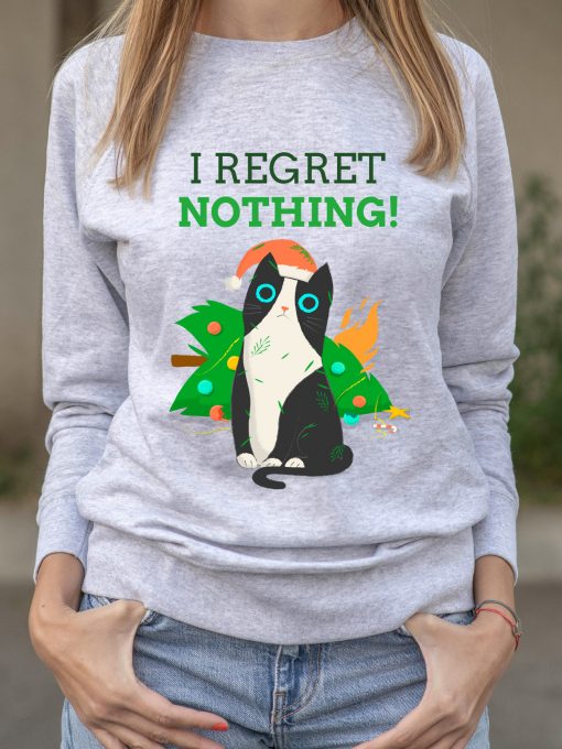 Bluza printata-I Regret Nothing, Femei