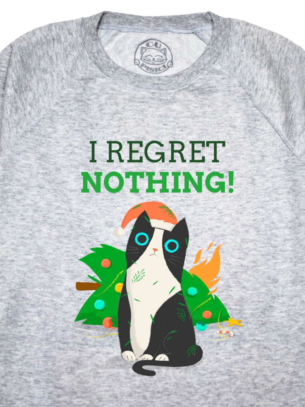 Bluza printata-I Regret Nothing