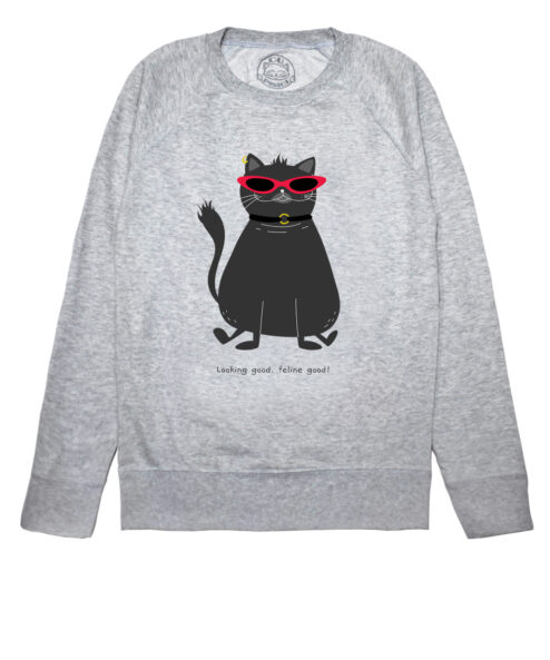 Bluza printata-Looking good, feline good, Femei