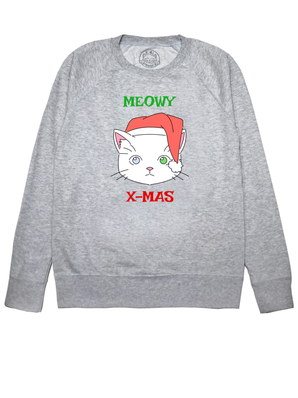 Bluza printata-Meowy X-mas, Barbati