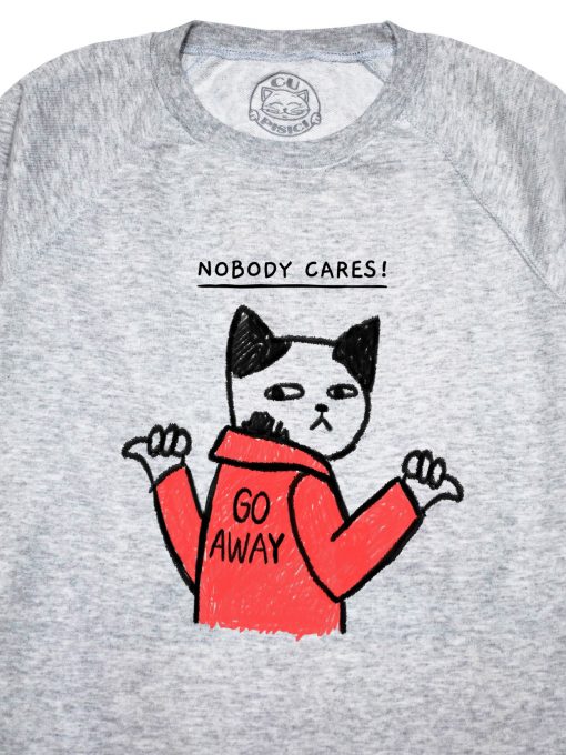 Bluza printata-Nobody Cares, Barbati