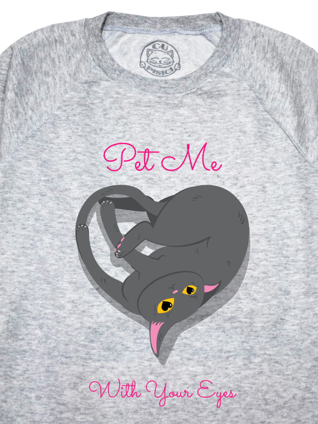 Bluza printata-Pet Me with your Eyes, Femei