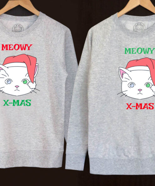 Set Bluze pentru El si Ea-Meowy X-Mas