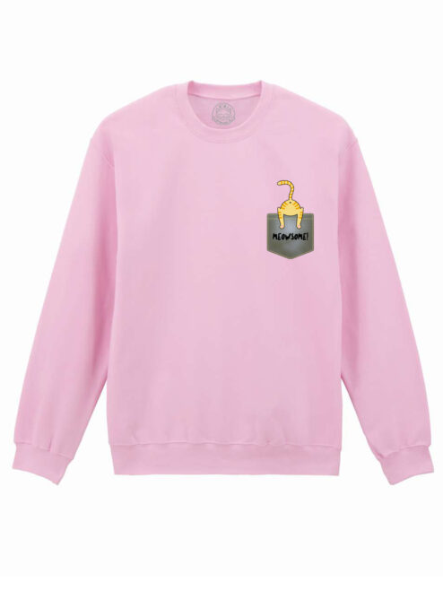 Bluza printata-Meowsome, Unisex