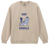 Bluza printata-And Exhale, Unisex