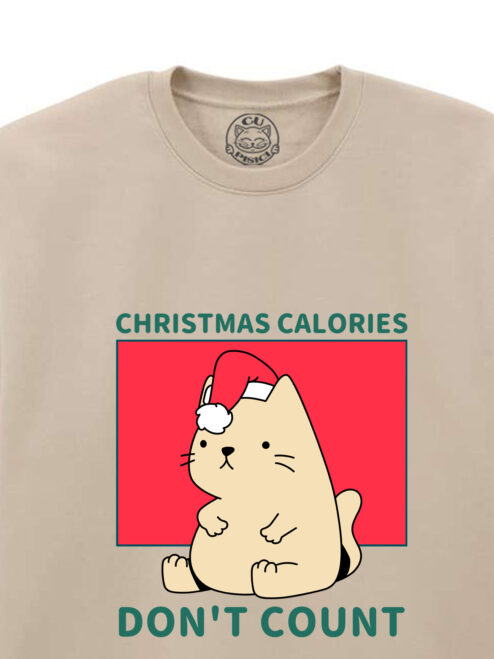 Bluza printata-Christmas Calories DON'T Count, Unisex