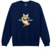 Bluza printata-Hi Meow, Unisex