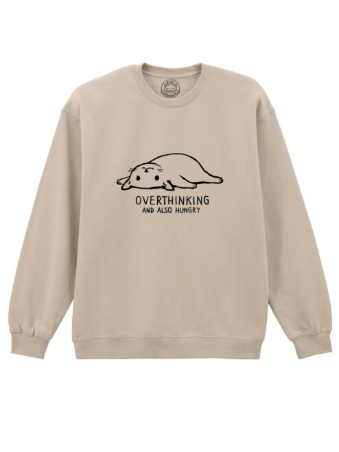 Bluza printata-Overthinking, Unisex