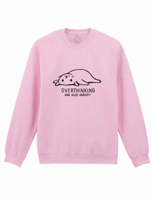 Bluza printata-Overthinking, Unisex