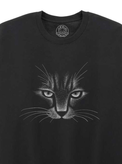 Bluza printata-Powerful Cat, Unisex