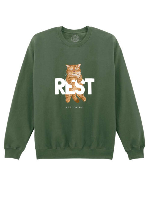 Bluza printata-Rest and Relax, Unisex