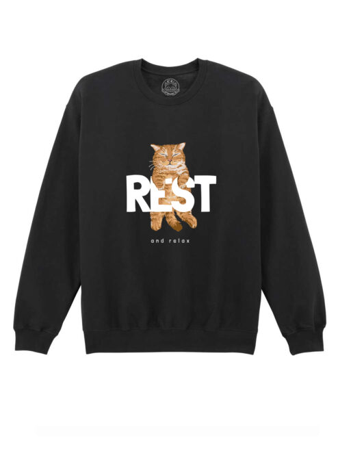 Bluza printata-Rest and Relax, Unisex