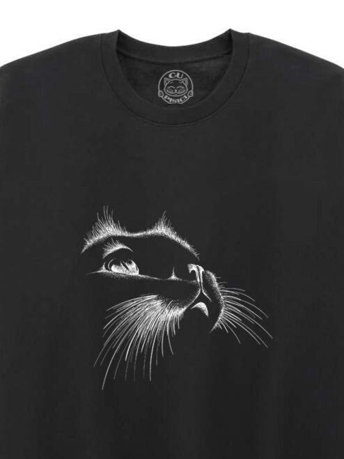 Bluza printata-Wondering Cat, Unisex