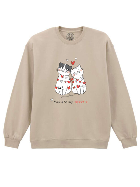 Bluza printata-You Are My Sweetie, Unisex