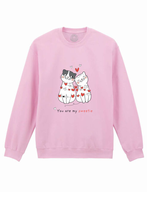 Bluza printata-You Are My Sweetie, Unisex