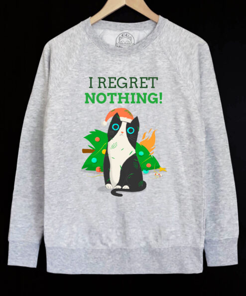 Bluza printata-I Regret Nothing, Barbati