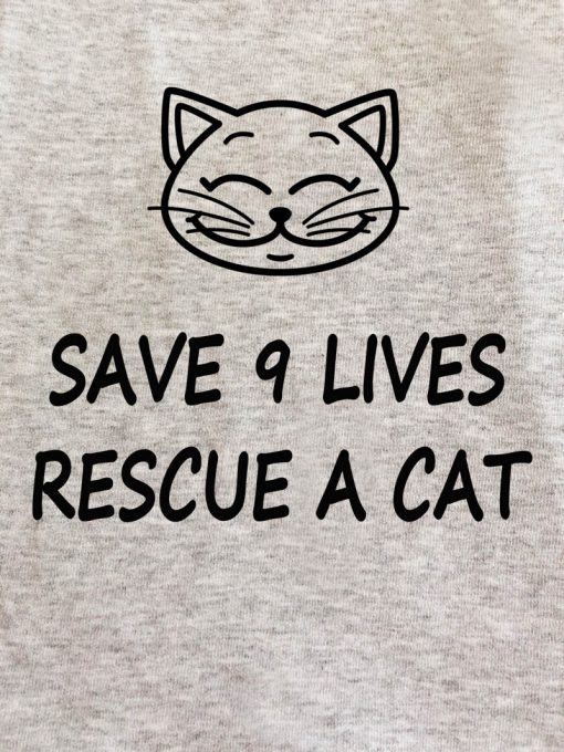 Bluza printata-Adopta o Pisica