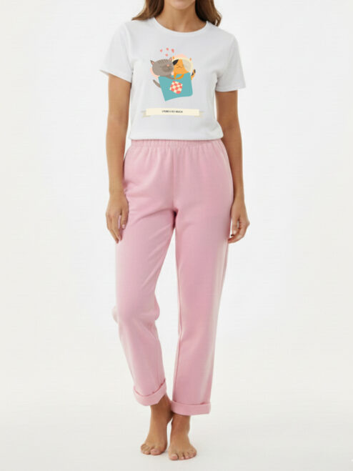 Pijamale cu Pisici-I Purr U so Much, Femei