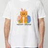 Tricou din bumbac organic Premium-Meowy Easter, Barbati