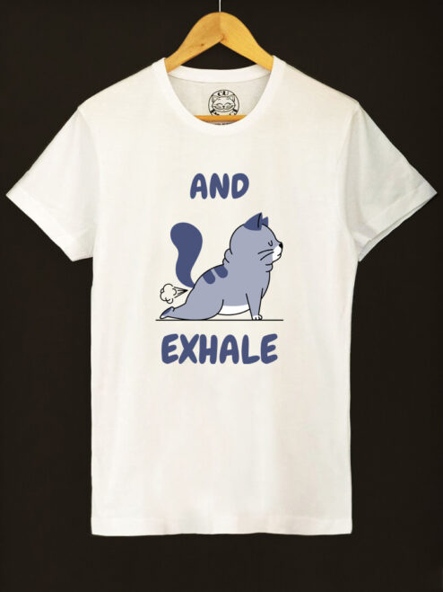 Tricou bumbac organic-And Exhale, Barbati