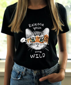 Tricou bumbac organic-Wild Cat, Femei