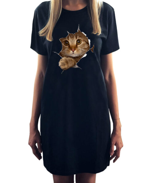 Rochie bumbac organic-Curious Cat