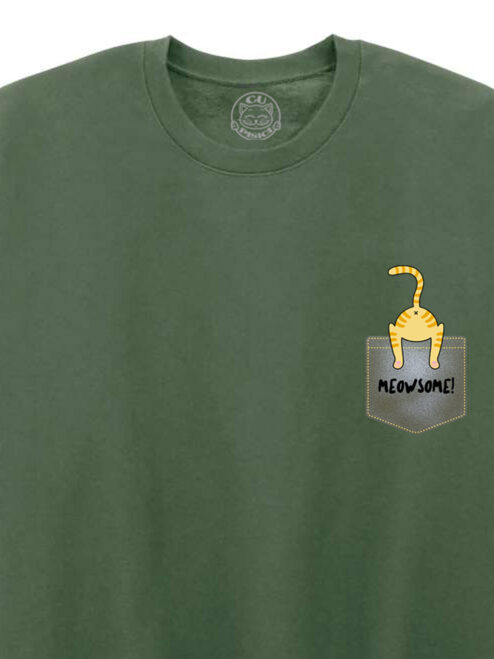 Bluza printata-Meowsome, Unisex