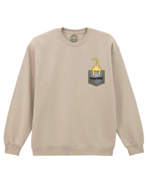 Bluza printata-Meowsome, Unisex
