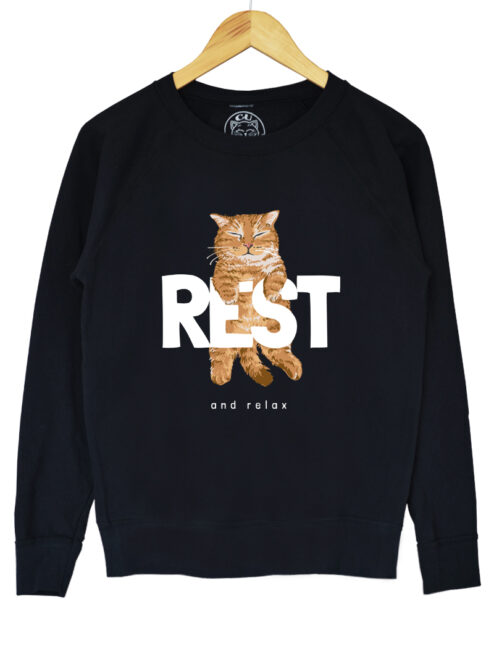 Bluza printata-Rest and Relax, Femei