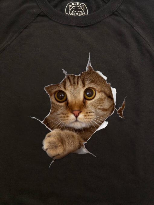 Bluza printata-Curious Cat
