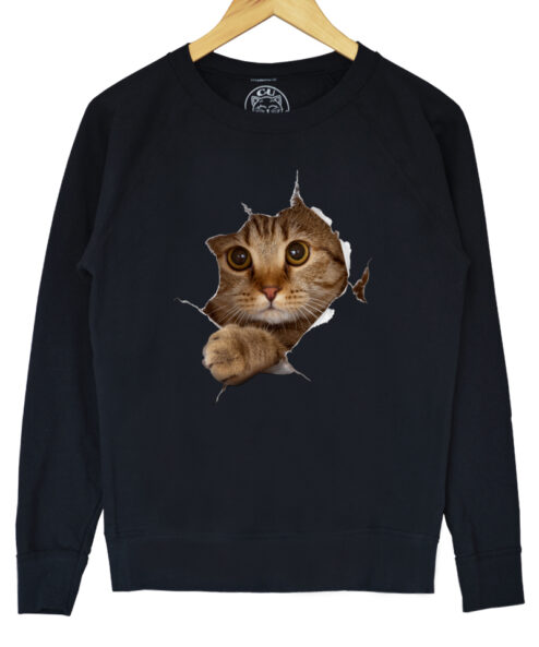 Bluza printata-Curious Cat, Femei