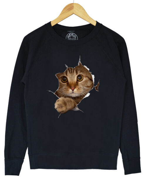 Bluza printata-Curious Cat, Femei