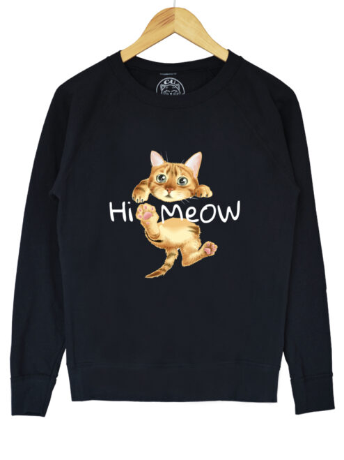 Bluza printata-Hi Meow, Femei