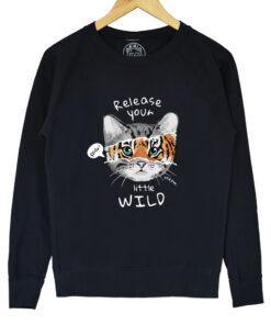 Bluza printata-Wild Cat, Femei