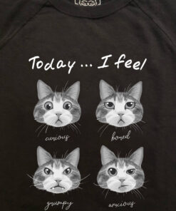 Bluza printata-Cat Mood