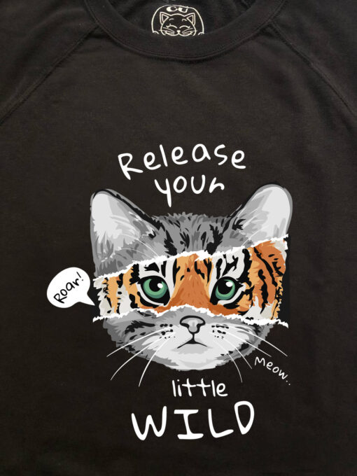 Bluza printata-Wild Cat