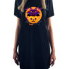 Rochie bumbac organic-Halloween Cat
